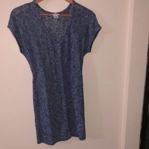 Motherhood- blue blouse